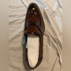 Men's Brown Leather Loafers